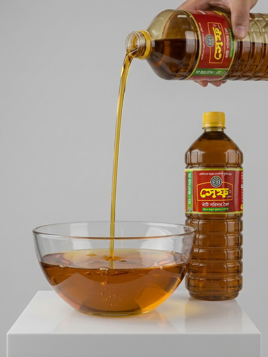সেফ ওয়ান খাঁটি সরিষার তৈল (Pure Mustard Oil)